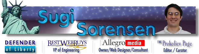 The Home Page of Sugi Sorensen